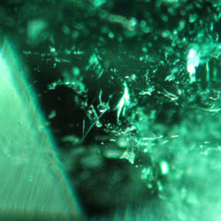 Columbian Emerald With 3 Phase Inclusion