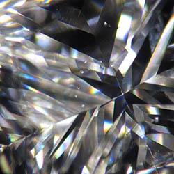 Optical Inclusion Doubling in Princess Cut Diamond
